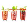Final Touch Clear Glass Drinking Glass Set GG5203